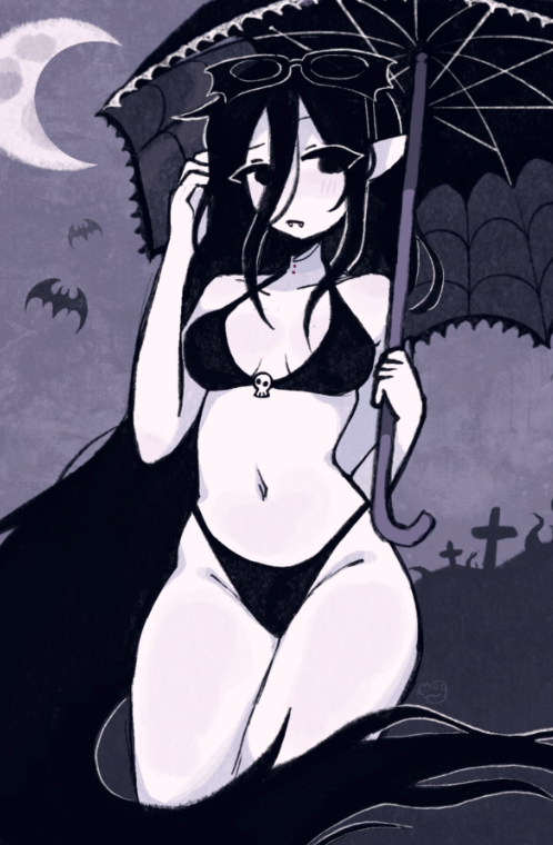 Summer Vampire - Print (nsfw)