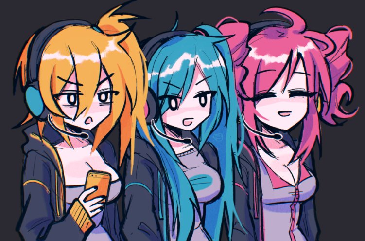 Triple Baka - Print