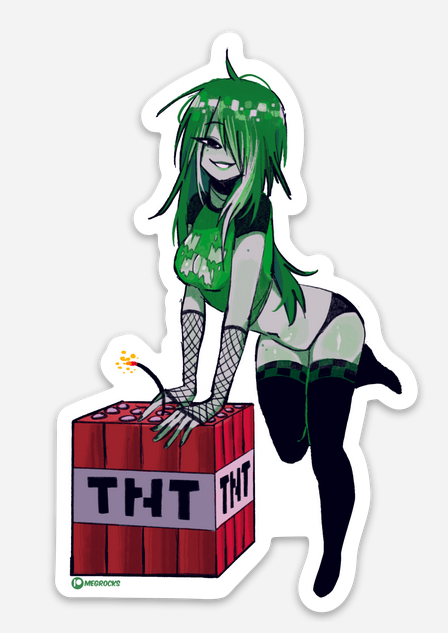 MC Creeper - Sticker