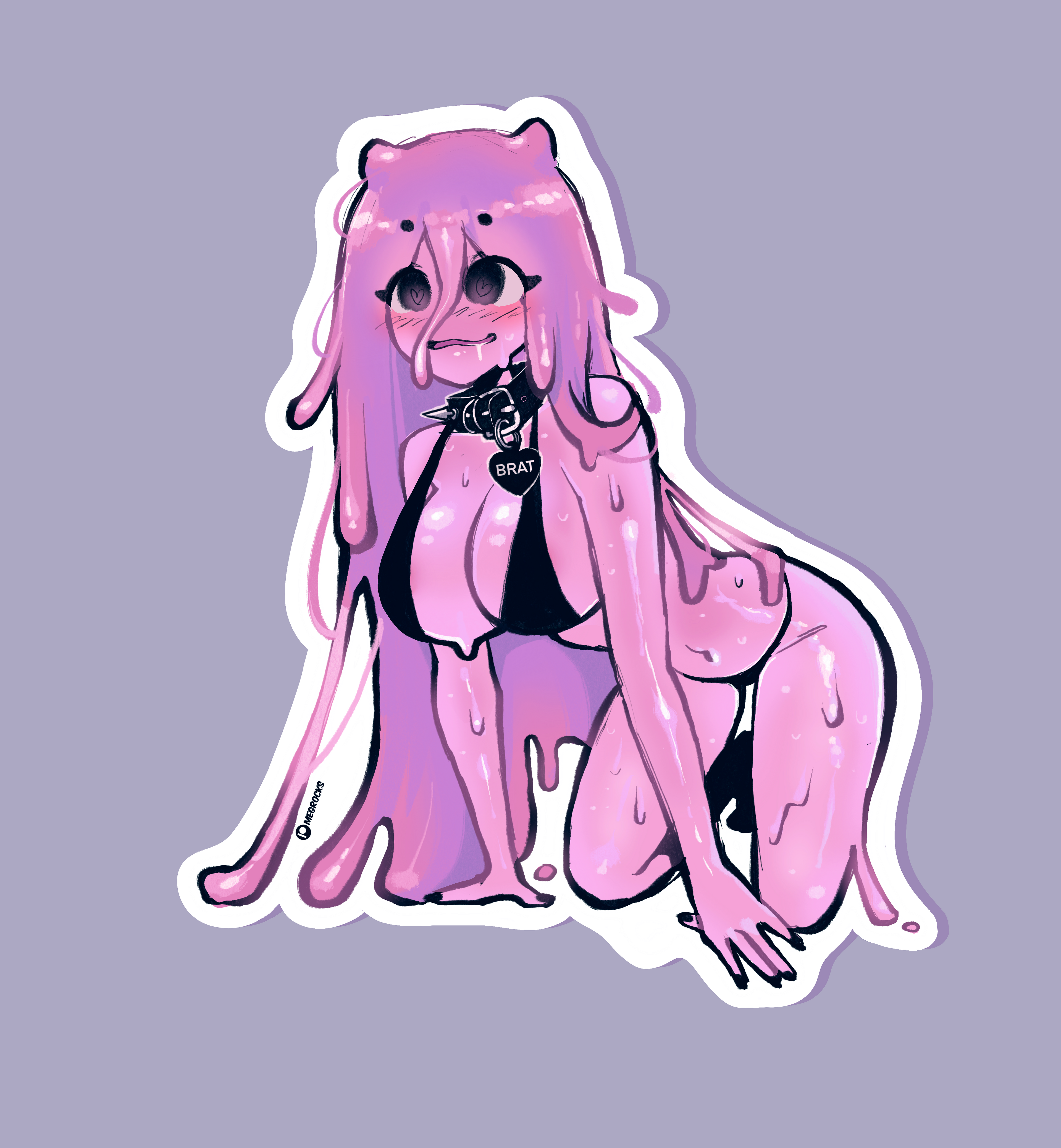 brat ditto - sticker