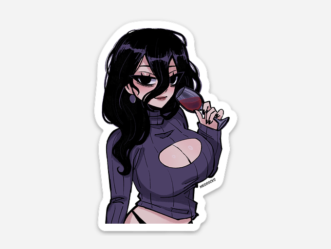 hex mommy - sticker (nsfw)
