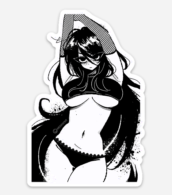 meg stretch - sticker (nsfw)