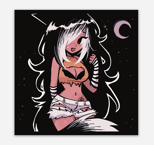 Holy Heck Panels - sticker