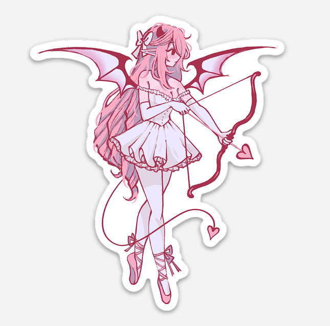 Cupid June - sticker