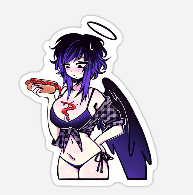 Hotdog Kaina - Sticker